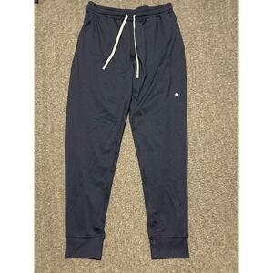 Rhoback sprint performance jogger pants mens small active blue logo gym